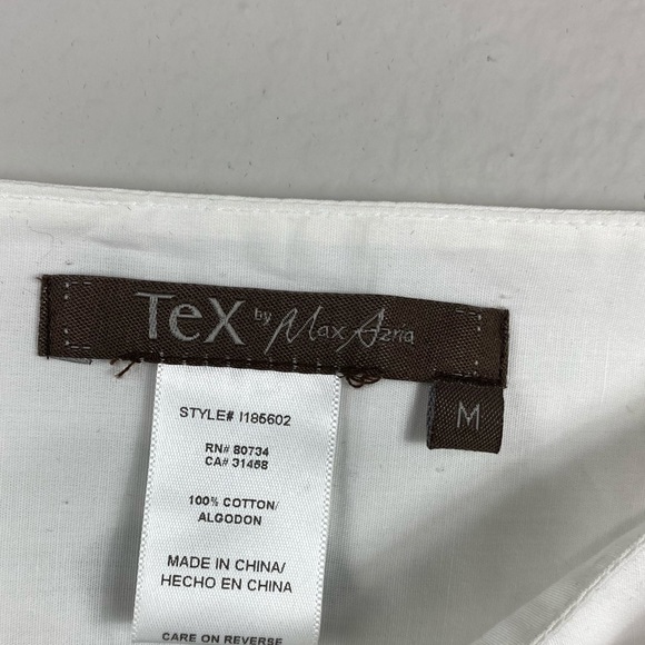 Tex by MaxAzria Sundress Floral Tulip Size Medium 100% Cotton - Picture 5 of 7